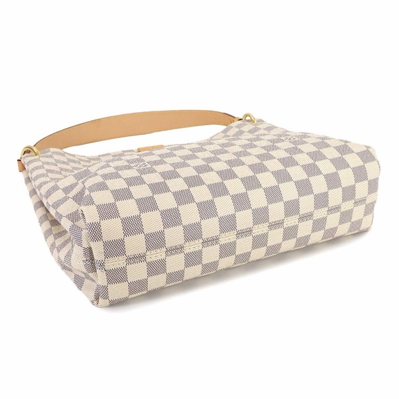 Louis Vuitton Graceful MM Damier Azur Hobo Bag Authentic EUC - Picture 15 of 16